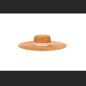 OFF WHITE C/O VIRGIL ABLOH WOMEN'S BEIGE STRAW HAT